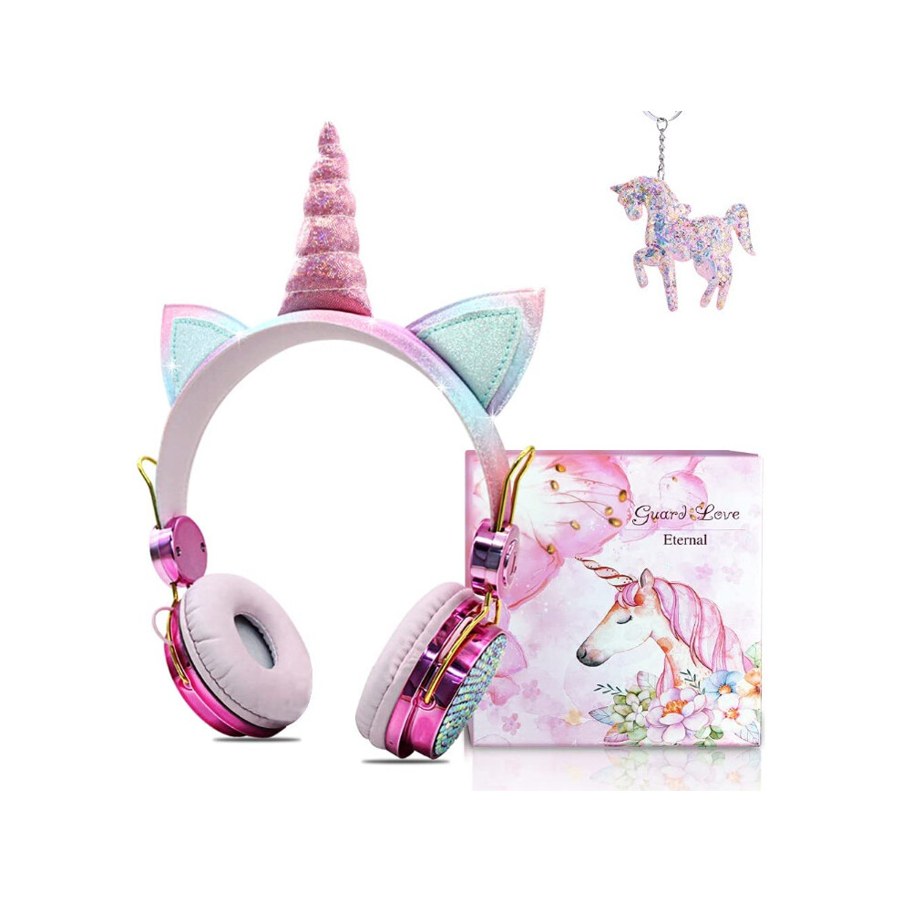 Kids Unicorn Wireless Headphones