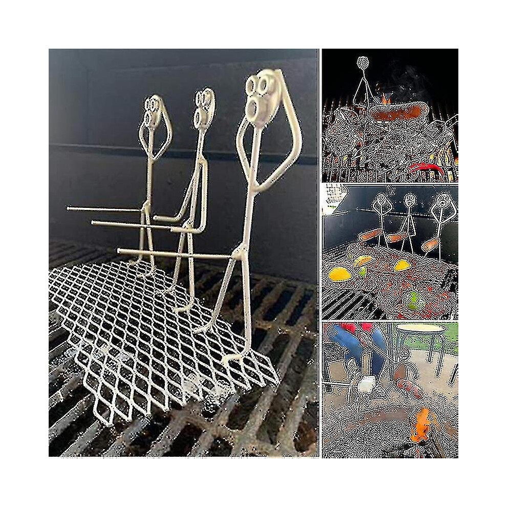 Stainless Steel Barbecue Forks Hot Dog Marshmallow Roaster Novelty Roasting Sticks For Campfire-wtake()