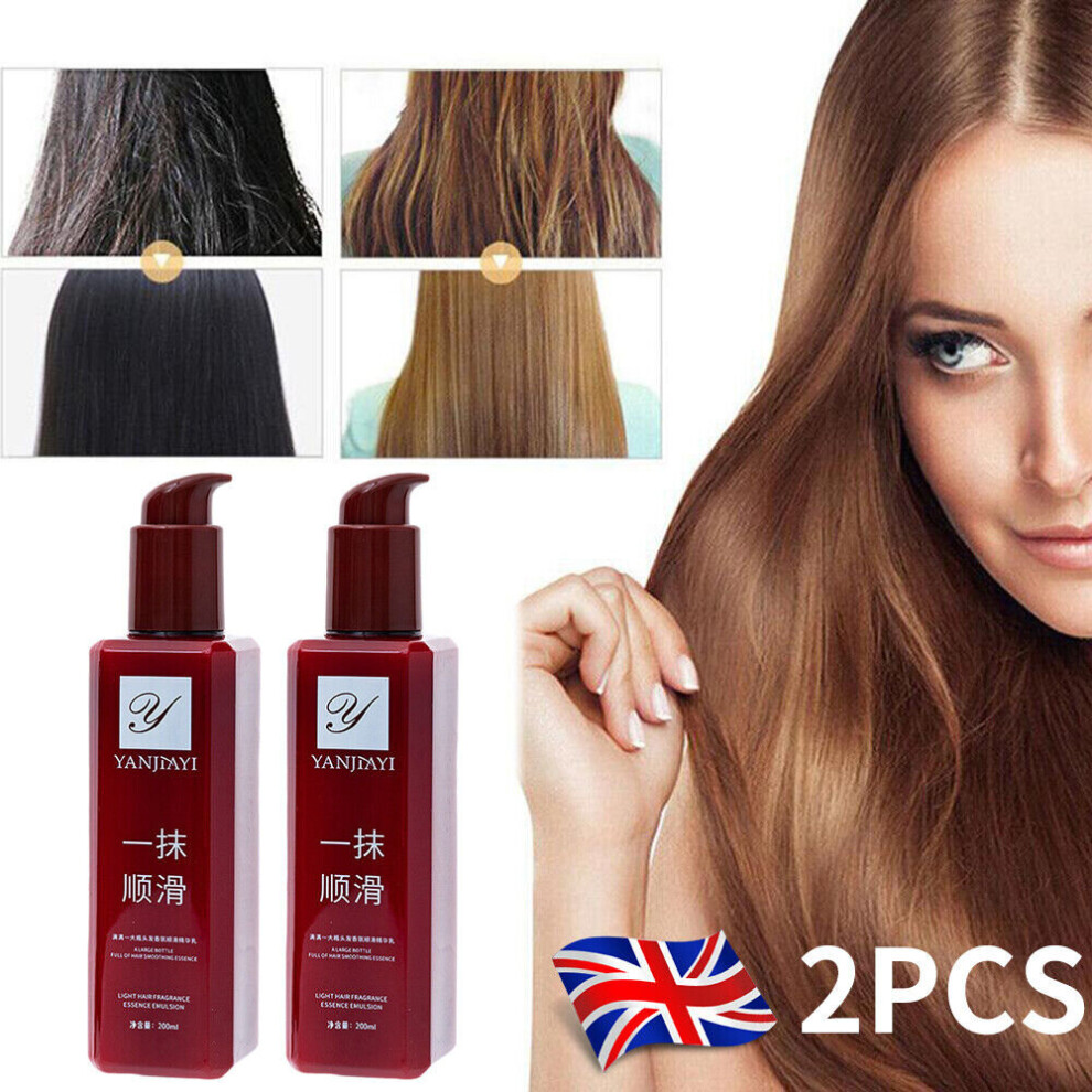 2X YANJIAYI Hair Smoothing Leave-in Conditioner, A Touch of Magical Hair Care