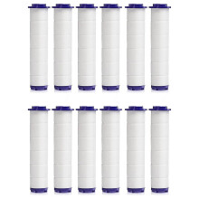 12pcs Turbo Fan Shower Head Filters Compatible Propeller Driven Handheld
