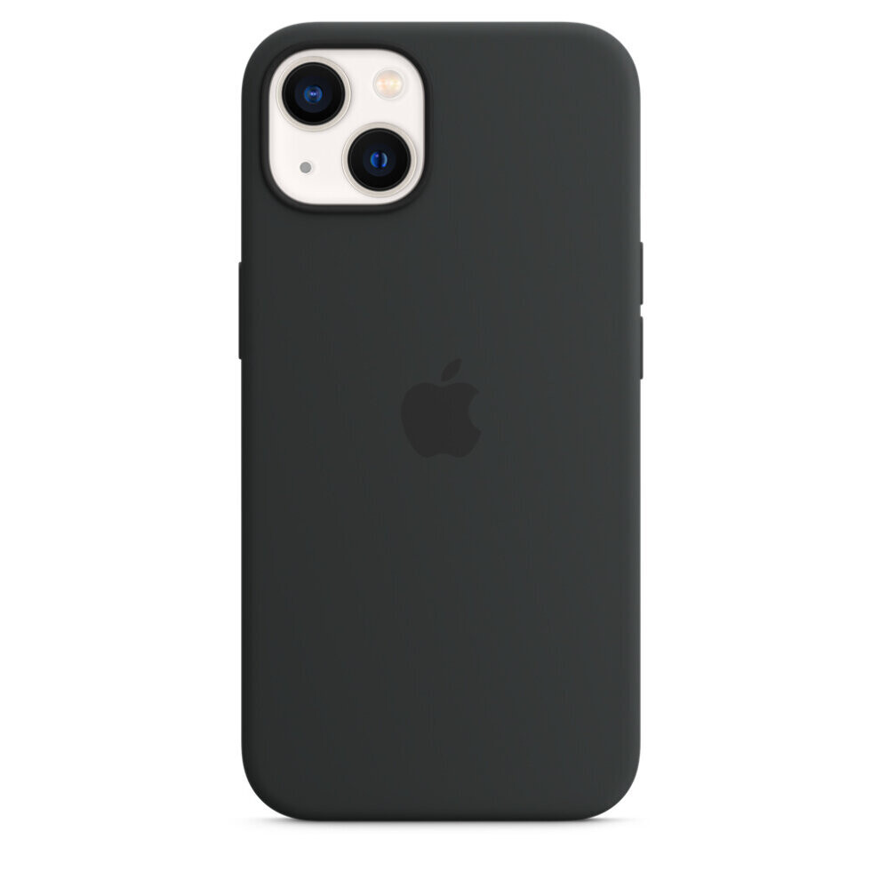 Sw Dreamons Apple Silicone Case With Magsafe For Apple Iphone 13 - Midnight - Mm2a3zm/A Black