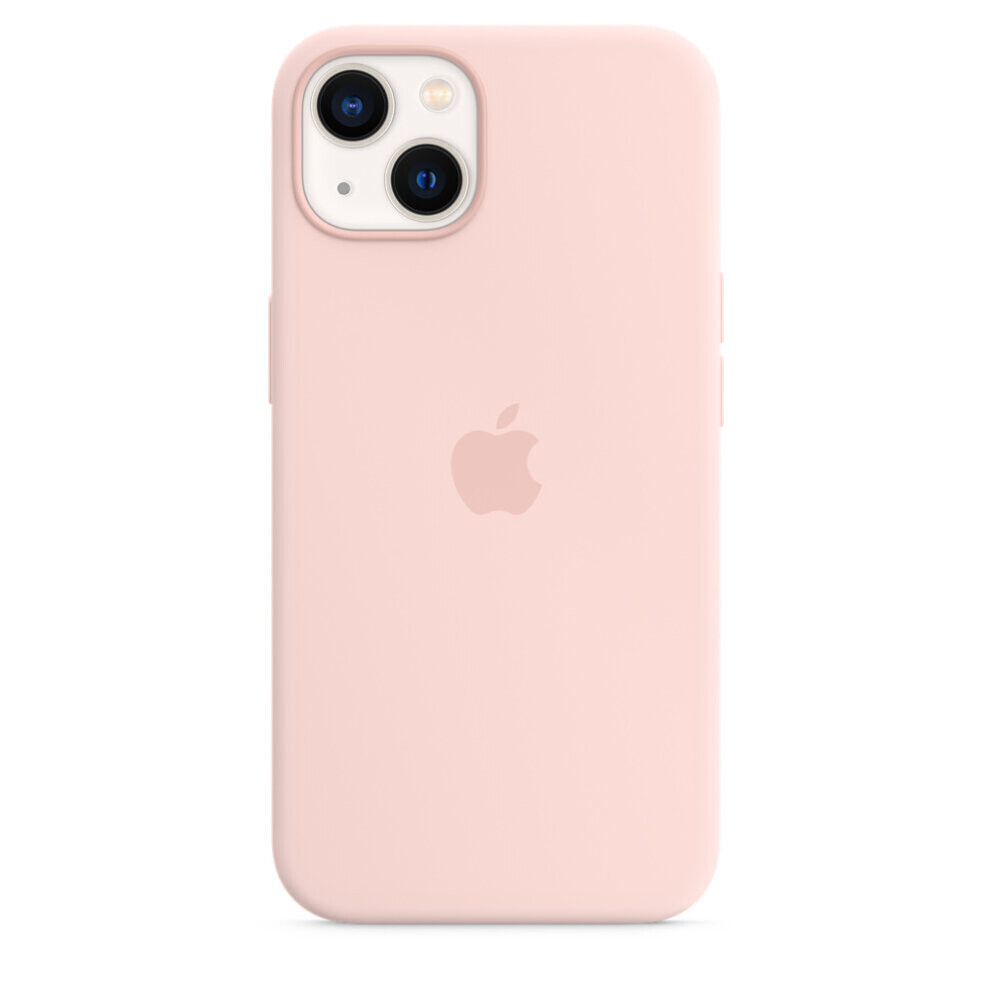 Apple Silicone Case with MagSafe for Apple iPhone 13 - Chalk Pink