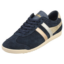 Gola Bullet Mirror Trident Womens Fashion Trainers in Navy Silver - 3 UK