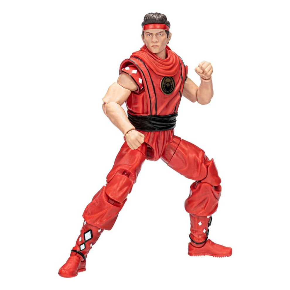 Hasbro Power Rangers X Cobra Kai Lightning Collection Action Figure Morphed Miguel Diaz Red Eagle Ranger 15 CM