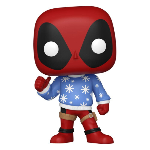 Funko Funko Marvel Holiday POP! Marvel Vinyl Figure Deadpool 9 CM