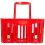 Bottle Holder 1 Lt 6 Spaces Stackable Red 1