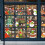 9 Sheets Grinch Christmas Window Clings Decorations 3