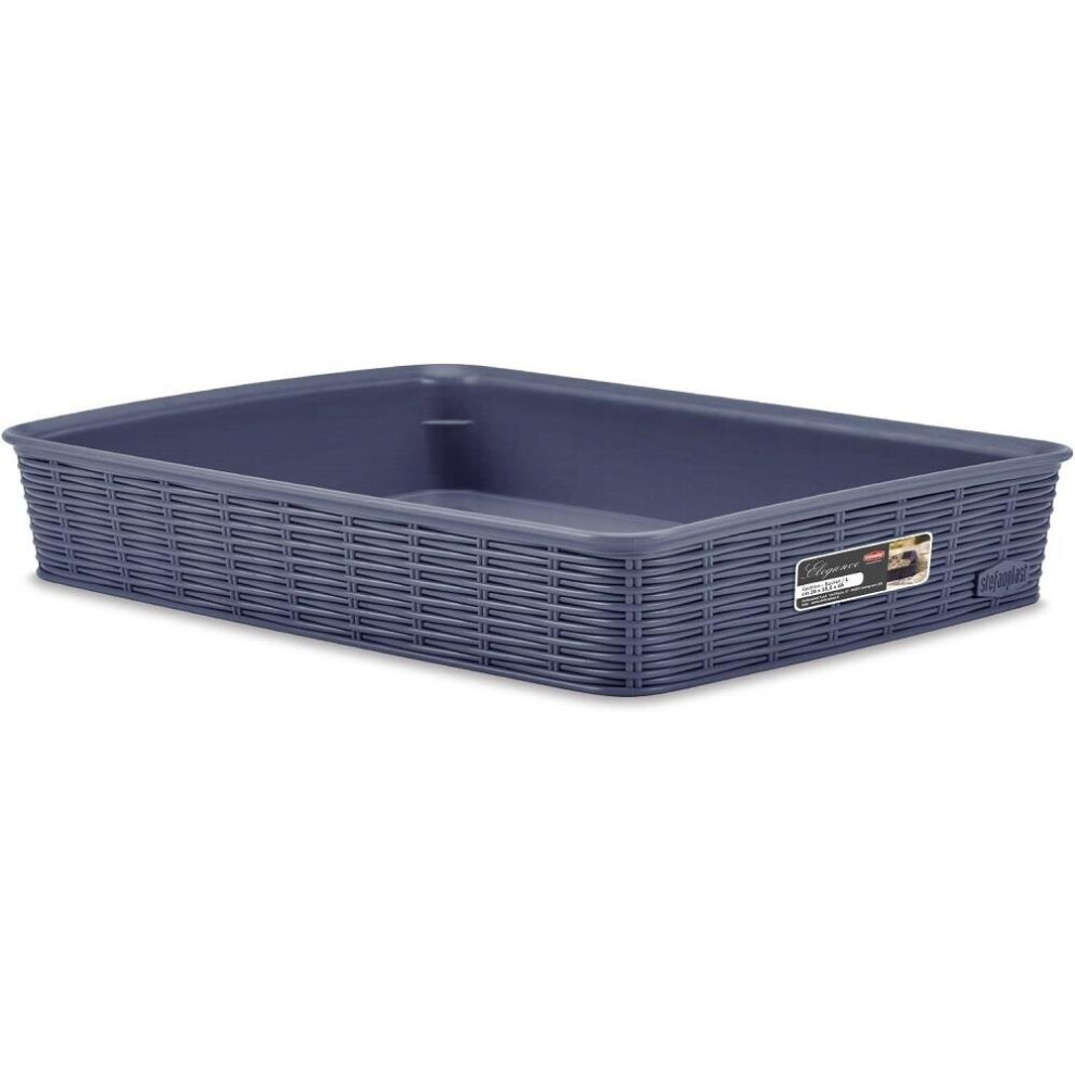 Stefanplast Blue Elegance Basket Navy Large