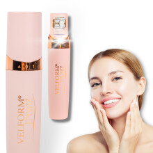 VELFORM Epilwiz Advanced, Electric Epilator, USB, LED Light epilation System, Cordless, 18 Carat Gold Plated Head, All Ages and Skin Types