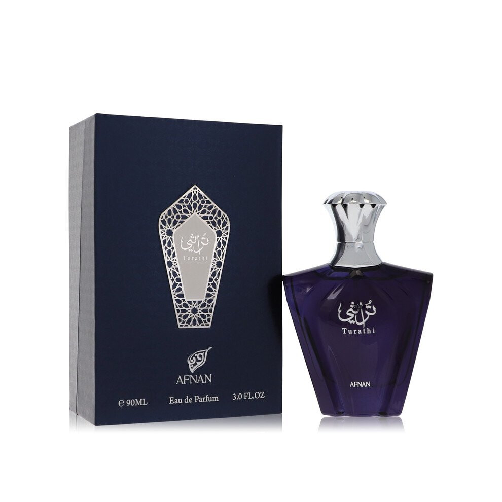Afnan Turathi Blue Eau De Parfum Spray by Afnan 90 ml