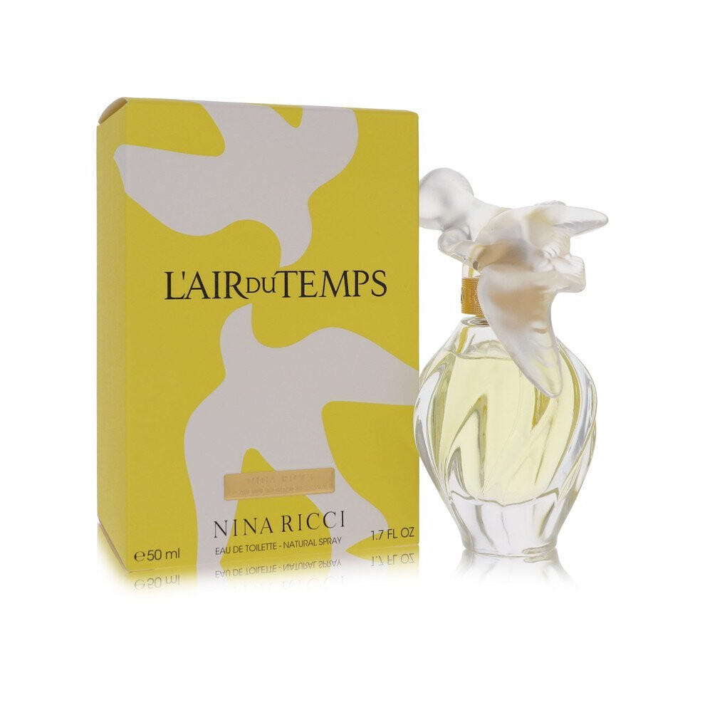 Lair Du Temps Eau De Toilette Spray Refillable by Nina Ricci 50 ml