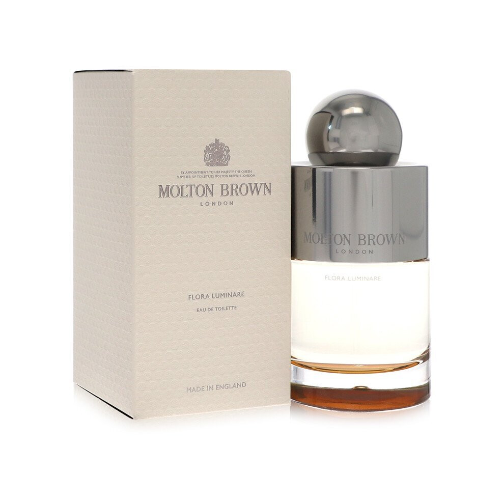 Molton Flora Luminare 100Ml Edt Spray - Exotic Radiant Tropical Floral, Citrus & Vanilla Brown