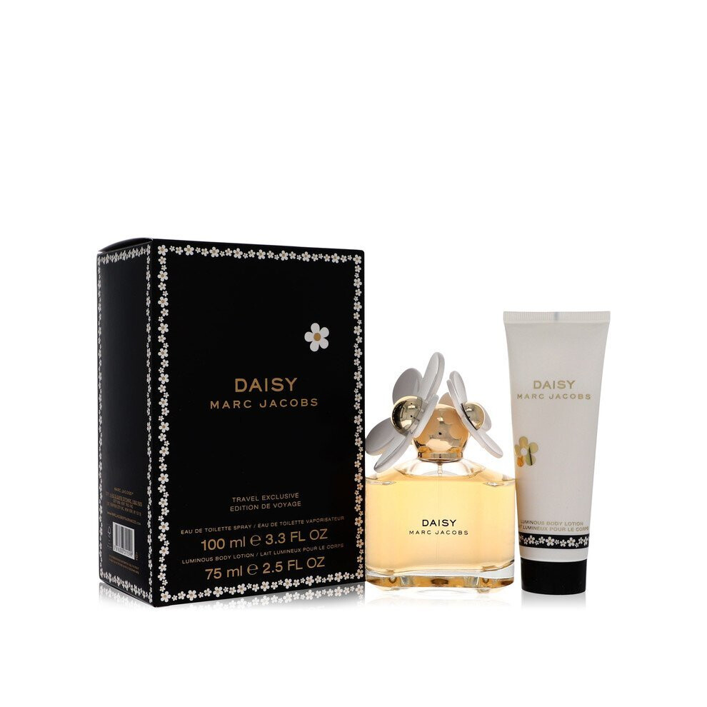 Daisy Gift Set - 3.4 oz Eau De Toilette Spray + 2.5 oz Body Lotion by Marc Jacobs --