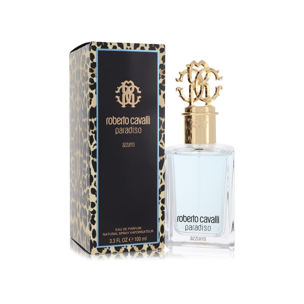 Roberto Cavalli Paradiso Azzurro Eau De Parfum Spray By Roberto Cavalli 100 Ml