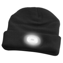Easylife Beanie Headlight, LED Light Up Hat, Rechargeable LED Beanie Hat for Joggers, Walkers and Campers, LED Clothing Camping Gifts for Men and Wom