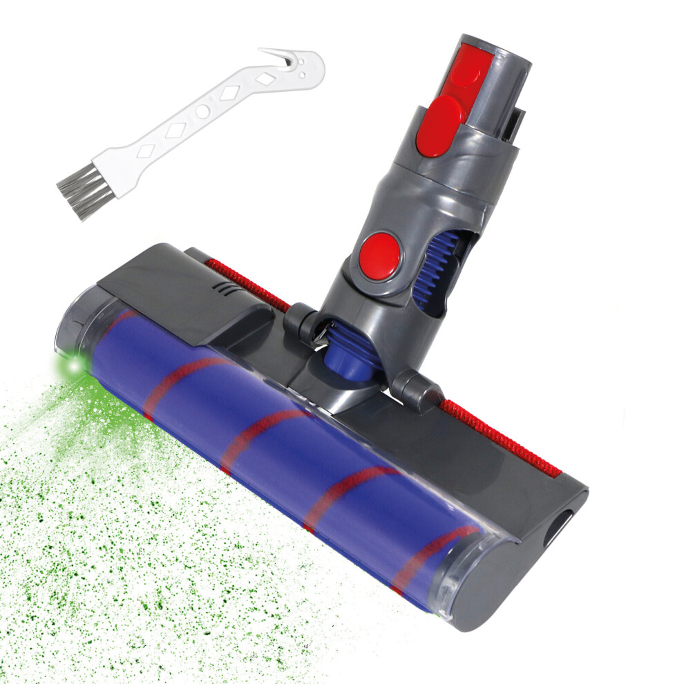 Spares2go Brush Head For Dyson V10 Sv12 V11 Sv14 Vacuum Hard Floor Roller Laser + Brush