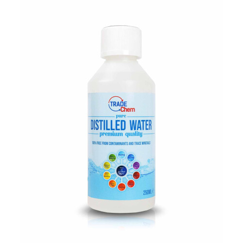 (250ml) Distilled Water (Pure) Blue
