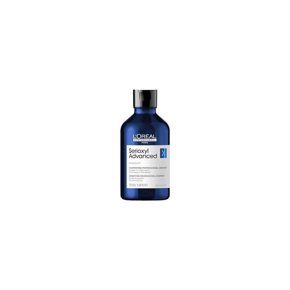 L'Oréal Professionnel Serioxyl Advanced Purifier & Bodifier Shampoo, For Thinning Hair, Serie Expert, 300ml