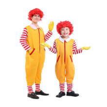 (130cm/51.18in) Funny Ronald Mcdonald Cosplay Costumes Suit Halloween Christmas Outfit Gift