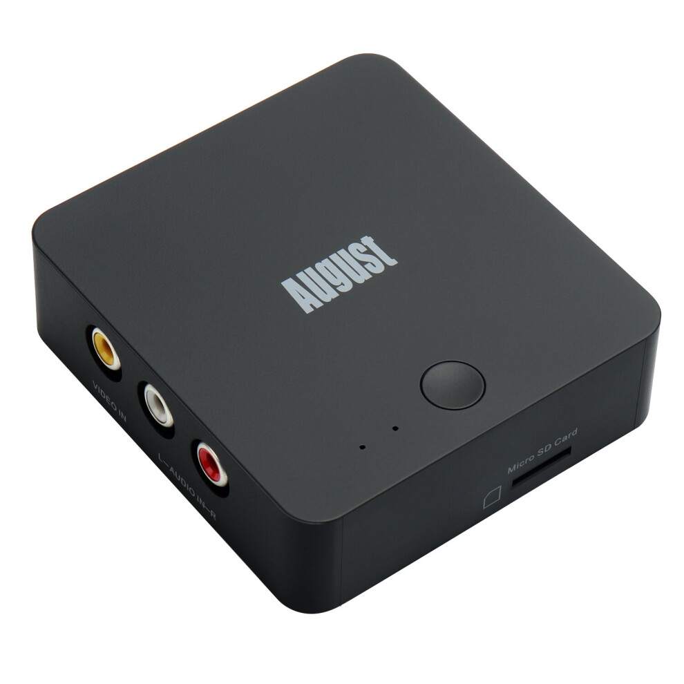 August Vhs To Usb Sd Rca Recorder Video Capture Adaptor Dvd Vgb400