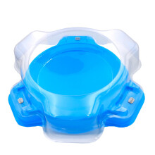 (Blue) Tops Spinning Arena Top Stadium Battle Game Gyro Disk Battling Stadium Gift Kids