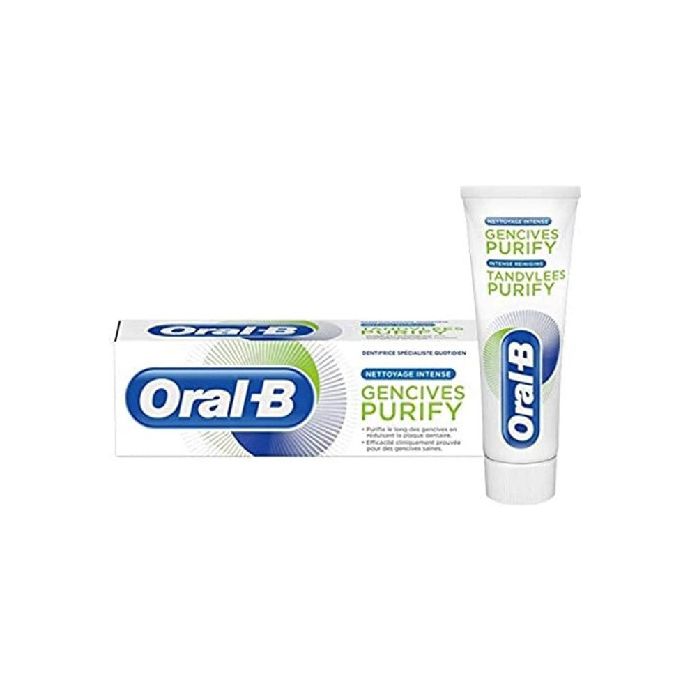 Oral-B - Toothpaste Gums Purify - 75 ml Pack of 3 expiry 01/21