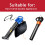 SPARES2GO Leaf Blower Cable Connector Garden Vac Vacuum Repair Power Plug 13A 2Core 9