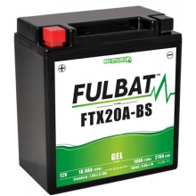 FULBAT FUL GÉL AKKUMULÁTOR - FTX20A-BS / YTX20A-BS (Gél, karbantartásmentes)