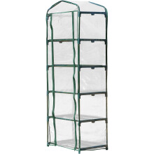 (5 - Tier) Garden Store Direct Mini Greenhouse 2/3/4/5 Tier