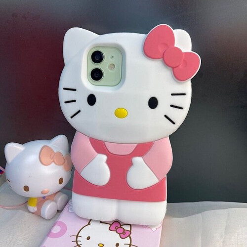 (For iPhone 11Pro Max, 01) Sanrio Hello Kitty Phone Case IPhone 7-14