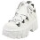 New Rock (40) New Rock Vegan Plattformboots - Wei?  Unisex 1