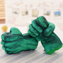 (  Gloves) Deluxe Incredible Hulk Age 3-8 Boys Fancy Dress Kids Avengers Costume