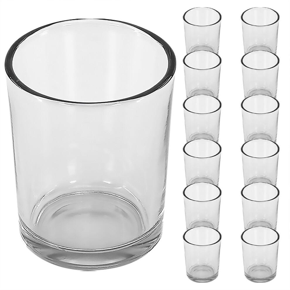 GEEZY 12 Pieces Appetizer Glass Set Mini Dish Shot Cups Verrines Dessert Party Glasses