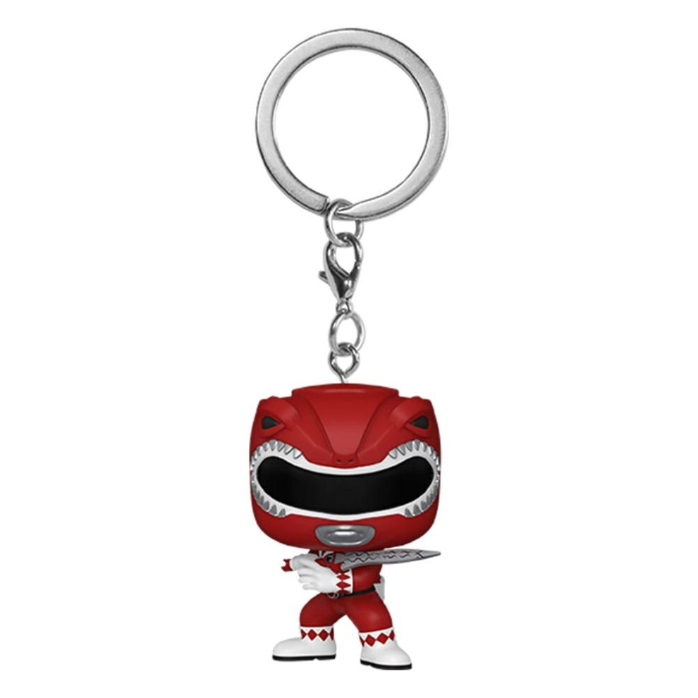 Funko Power Rangers 30Th POP! Vinyl Keychains 4 CM Red Ranger