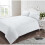 (White, Double) 400 Thread Count Duvet Cover Set 100% Cotton Bedding 1