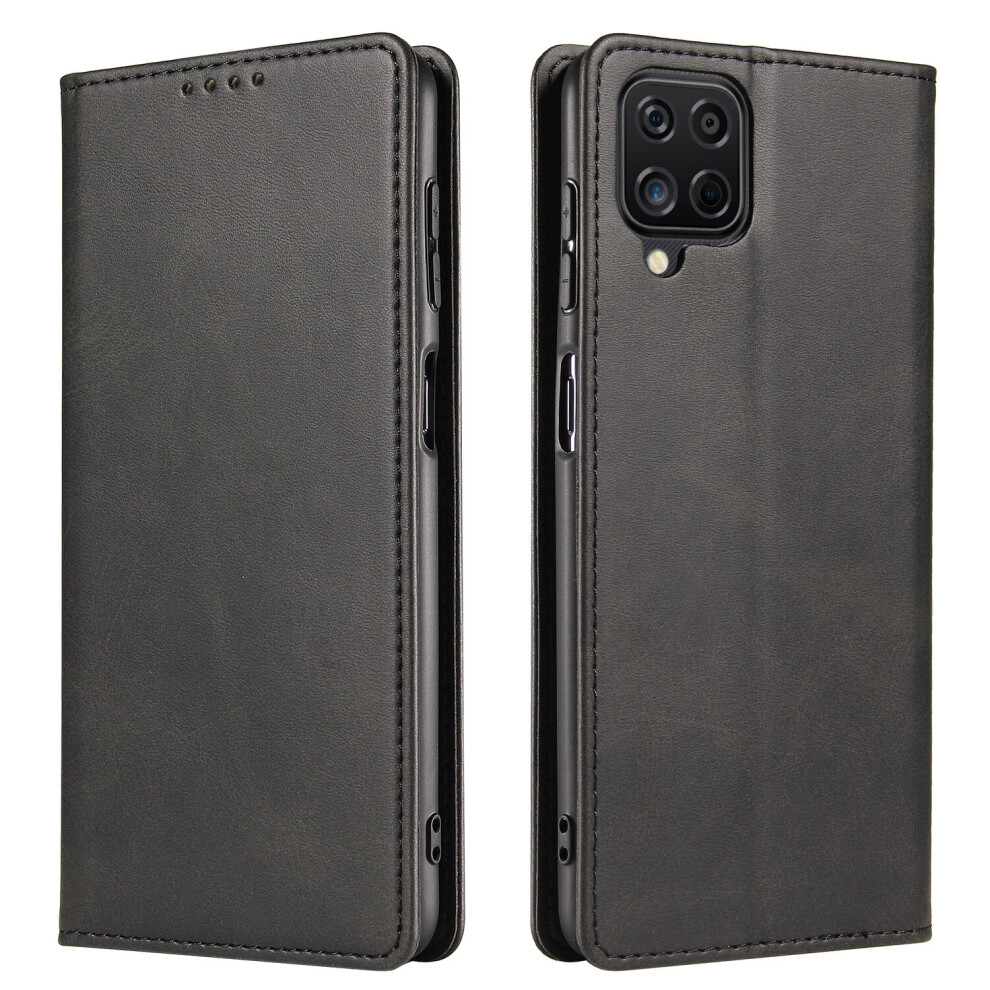 Case for Samsung A15 black Magnetic leather magnetic flip cover No305670