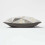 Homescapes Geometric Star Grey Leather Cushion 45 x 45 cm 4