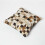 Homescapes Small Block Check Brown & Cream Leather Cushion 45 x 45 cm 5