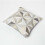 Homescapes Geometric Star Grey Leather Cushion 45 x 45 cm 5