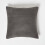 Homescapes Geometric Star Grey Leather Cushion 45 x 45 cm 3