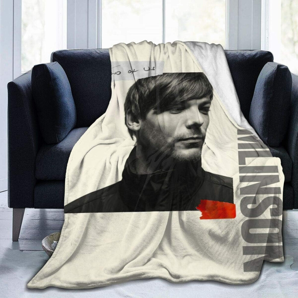 (125CM X 100CM) Louis Tomlinson Blanket Plush Bed Couch Blanket UltraSoft Micro