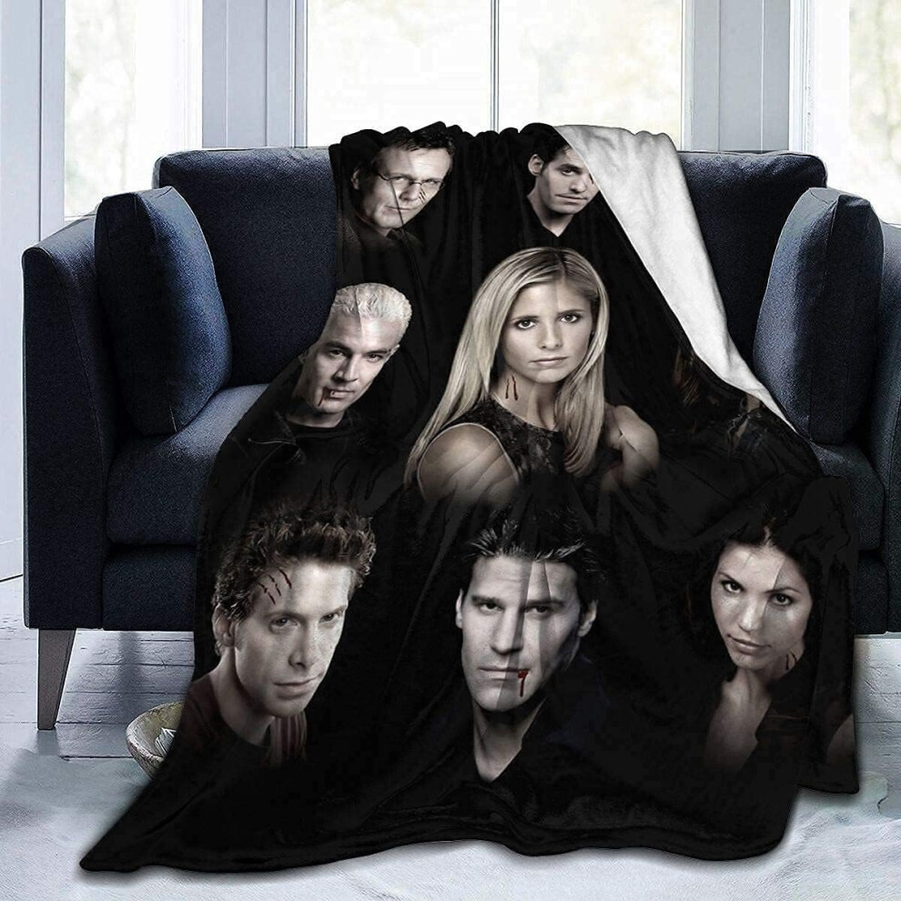 (200CM X 150CM) Buffy The Vampire SLAYer fleece blanket soft fleece blanket travel camping home bed living room sofa