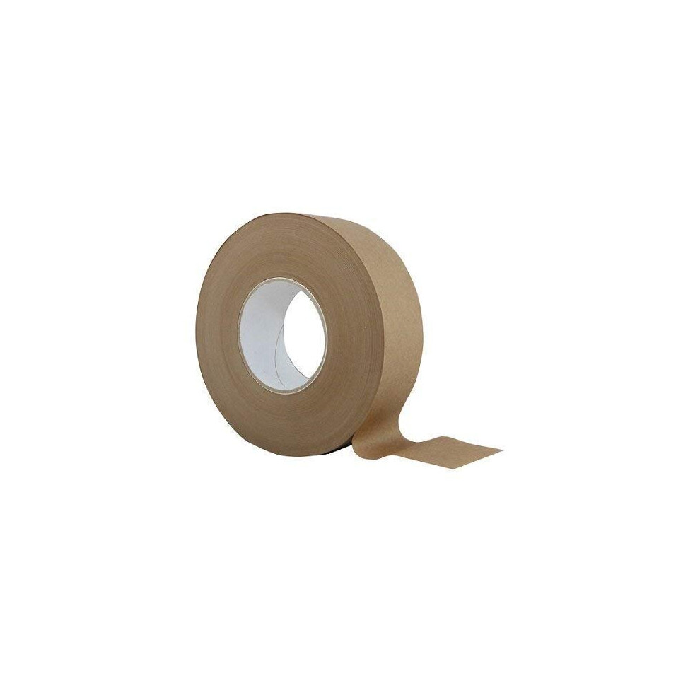 Uk Industrial Tapes 40Mm X 200M Brown Gumstrip Roll Gummed Artists Adhesive Sealing Tape 5060457115097