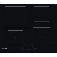 Hotpoint TQ4160SBF 59cm 4 Burners Induction Hob Touch Control Black
