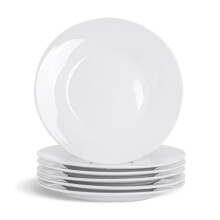 (6pc set) Dinner Plates Porcelain Microwave Dishwasher Safe