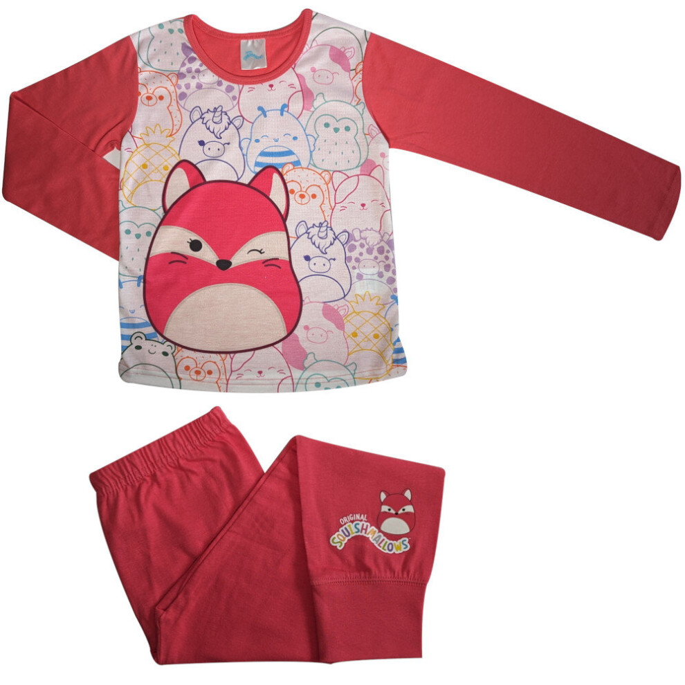 (5-6 Years) Girls Squishmallows Pyjamas