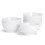 (18pc set) Dinner Set Plates Bowls Porcelain Dishwasher Safe 3
