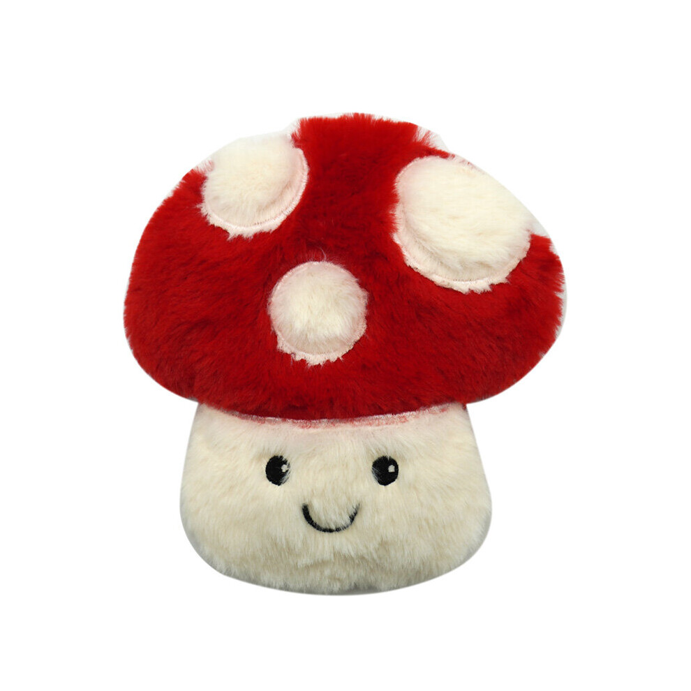 Puckator Lavender Microwavable Plush Wheat And Heat Pack - Mushroom/Toadstool