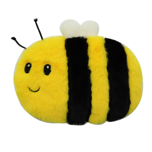 Microwavable Plush Wheat and Lavender Heat Pack - Bumble Bee