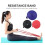 Exercise Band Resistance Band Rubber Band-Powerbands-Red 6